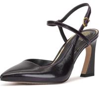 Vince Camuto Bevarin Strappy Block Heel Pumps, Cherry Cola Leather, 7