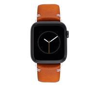 Vince Camuto Fashion Bands for Apple Watch, Secure, Adjustable, Apple Watch Replacement Band, Fits Most Wrists, Honey Brown Leather, 42mm (Series 1-3), 44/45/46/49mm (Ultra & Ultra 2), Modern