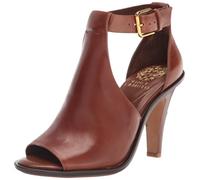 Vince Camuto Footwear Women's Frasper Heeled Sandal, Cocoa Biscuit, 9 UK