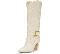 Vince Camuto Women's Biancaa2 Knee High Boot, Rich Cream Wide Calf, 6 UK
