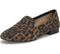 Vince Camuto Women's Cintha Loafer Flat, Leopard Print Suede, 2.5 UK