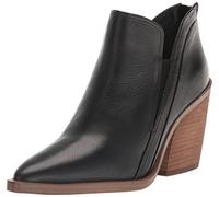 Vince Camuto Women's Gradina Stacked Heel Booties, Black, 5.5