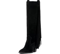 Vince Camuto Women's Pelia4 Knee High Boot, Black Extra Wide Calf, 7.5 UK