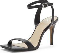 Vince Camuto Women's Saprenda Heeled Sandal, Black, 7 UK