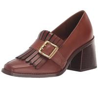 Vince Camuto Women's Sedna Dress Loafer Pump, Warm Caramel, 6