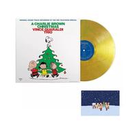Vince Guaraldi Trio A Charlie Brown Christmas Exclusive Limited Metallic Gold with Green 2024