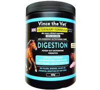 Vince the Vet - Natural Digestion Prebiotic Powder for Cats & Dogs (600g), Human Grade Veterinary Formula For Health Gut , Bloating, Stool Formation, Healthy Bowel Movements