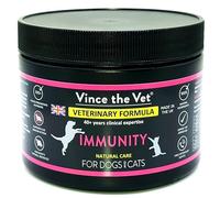 Vince the Vet - Natural Immunity Multivitamin Powder for Dogs & Cats (200g), Human Grade Veterinary Formulated Blend of Echinacea Purpurea Stem & Leaf, Echinacea Purpurea Root & Kelp