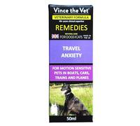 Vince the Vet Veterinary Formula Remedy (Dogs and Cats) for Stress Relief - Travel Anxiety 50ml
