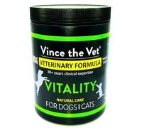 Vince the Vet Veterinary Formula Supplement (Dogs and Cats) - Concentrated Natural Nutritional Support for Optimum Whole Body Health and Well-Being - Vitality 400g