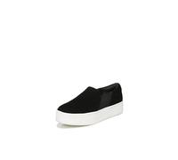 Vince Women's Warren Slip On Platform Sneaker, Black, 3.5 UK
