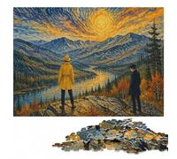 Vincent Art Adult Puzzle, Wooden Jigsaw, 500 Pieces