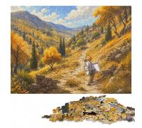 Vincent Art Wooden Jigsaw 1000 Pieces, Adult Puzzle