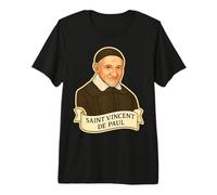 Vincent de Paul French Catholic Saints Charity Society Premium T-Shirt