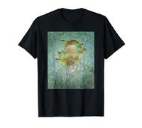 Vincent Famous Van Gogh Painting Artwork Glitchy Portrait T-Shirt