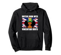 Vincent Girl Heritage British Born Vincentian Roots Pride Pullover Hoodie
