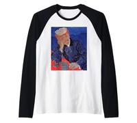 Vincent Gogh Portrait of Dr Gachet 1890 Artwork Raglan Baseball Tee