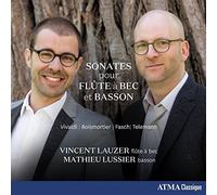 Vincent Lauzer & Mathieu Lussier - Sonatas for Recorder and Bassoon (flute a bec et basson) - Vivaldi, Telemann, Fasch, Boismortier & Chedeville