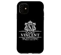 Vincent of Saragossa the Deacon Catholic Saints Gifts Pray Case for iPhone 11