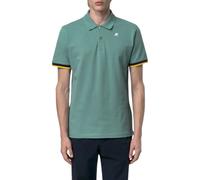 Vincent Slim Pique - male - K-Way - Polo Shirts - Green - S - Tops S