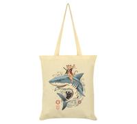 Vincent Trinidad Catana Shark Cream Tote Bag
