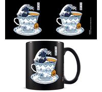 Vincent Trinidad (The Great Kanagawa Tea) Black Coffee Mug