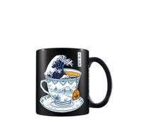 Vincent Trinidad The Great Kanagawa Tea Mug Black/white/blue (One Size)
