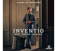 Vincent van Amsterda - Inventio Bach Couperin Scarlatti - CD - A4z