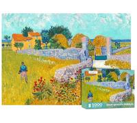 Vincent Van Gogh 1000 Piece Farmhouse in Provence Artwork Jigsaw Puzzle for Adults