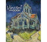 Vincent van Gogh 2026: Kunstkalender mit Werken des Künstlers Vincent van Gogh. Großer Wandkalender mit Meisterwerken der modernen Malerei. Format: 45,5 x 55 cm