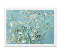 Vincent Van Gogh Almond Blossom Painting Artwork Framed Wall Art Print A4 Artery8 White One Size