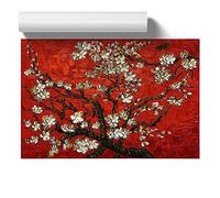 Vincent Van Gogh Almond Blossom Tree (1) | Unframed Wall Art Print | Ready to Frame Poster | Modern Home Decor Picture | Artwork for Living Room, Bedroom, Kitchen or Office | A2 (42x59.4 cm)