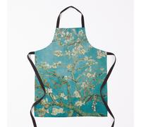 Vincent Van Gogh Almond Blossoms at St. Remy Grill Aprons for Kitchen BBQ Chef