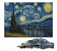 Vincent Van Gogh Art Adult Wooden Jigsaw Puzzle 300 Pieces | A focused indoor hobby - a practical indoor pastime over several sessions.