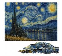 Vincent Van Gogh Art Wooden Jigsaw Puzzle, Adult Leisure, 500 Pieces | Section-by-section building - focused tabletop leisure over several sessions.
