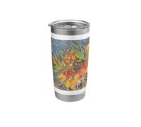 Vincent Van Gogh Crown Imperials in a Copper-vase Art Stainless Steel Insulated Tumbler