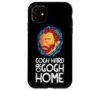 Vincent Van Gogh Hard Or Go Home Artist Case for iPhone 11