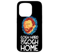 Vincent Van Gogh Hard Or Go Home Artist Case for iPhone 15 Pro