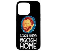 Vincent Van Gogh Hard Or Go Home Artist Case for iPhone 15 Pro Max