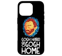 Vincent Van Gogh Hard Or Go Home Artist Case for iPhone 16 Pro