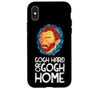 Vincent Van Gogh Hard Or Go Home Artist Case for iPhone X/XS