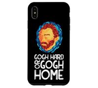 Vincent Van Gogh Hard Or Go Home Artist Case for iPhone XS Max