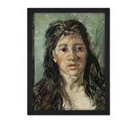 Vincent Van Gogh Head Of A Prostitute Large Framed Art Print Poster Wall Decor 18x24