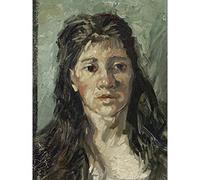 Vincent Van Gogh Head Of A Prostituute Großer Kunstdruck Poster Wanddekoration Premium Wandbild