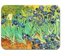 Vincent Van Gogh Irises Mouse Mat. Fine Art Print Mouse Pad