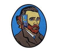 Vincent Van Gogh Iron-on Patch | Art Embroidery Patch, Starry Night ironable Patch, Moon Badges Finally Home