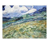 Vincent Van Gogh Landscape From Saint Remy Large Wall Art Print Canvas Premium Poster Mural
