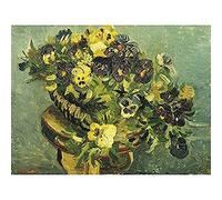 Vincent Van Gogh Mand Met Viooltjes Art Print Canvas Premium Wall Decor Poster Mural