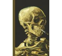 Vincent van Gogh Notebook: Head of a Skeleton with a Burning Cigarette | Writing Journal for School, College, Office, Work | 5.25 x 8 inches | 100 Lined Pages