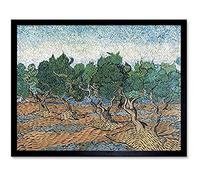 Vincent Van Gogh Olive Grove Unframed Wall Art Print Poster Home Decor Premium
